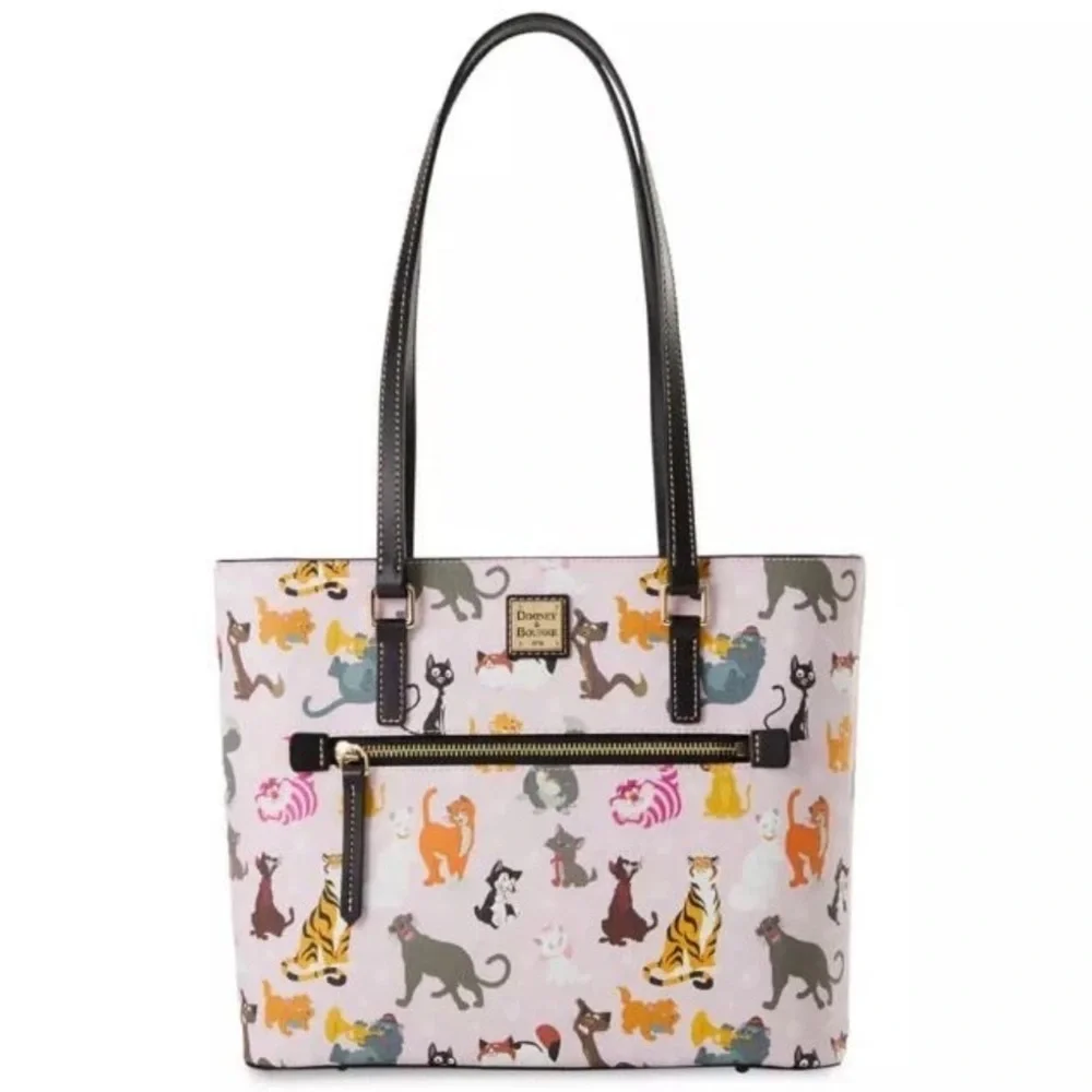 Disney Parks Dooney & Bourke 2024 Cats Tote Bag Purse - Picture 6 of 9